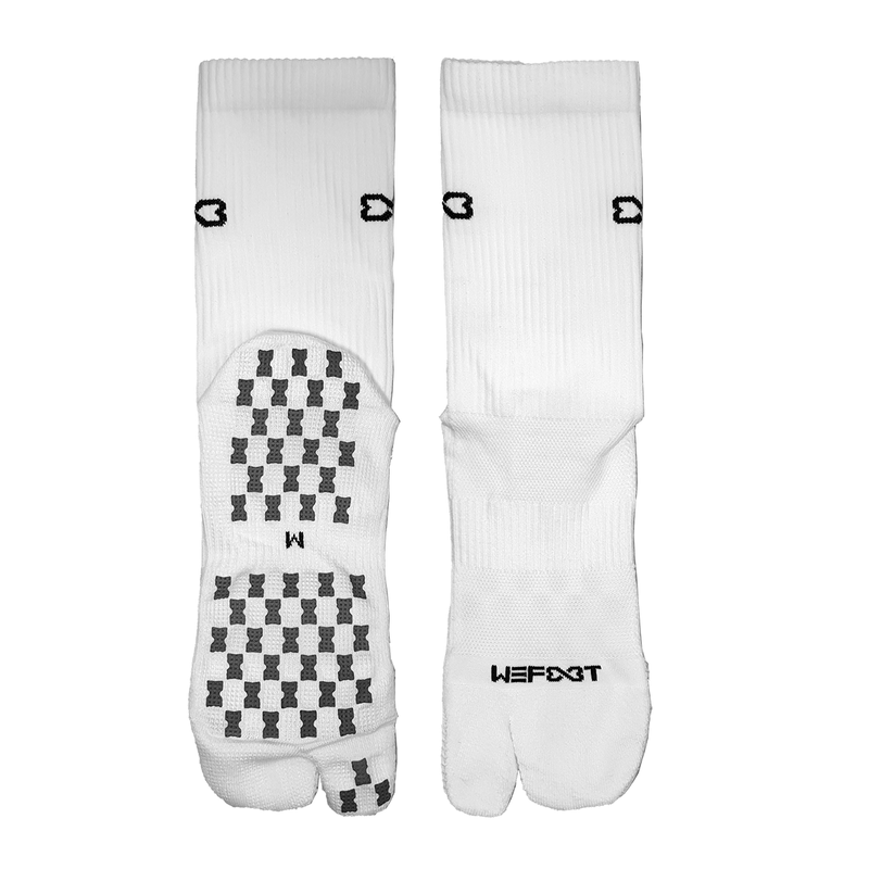 WEFOOT® IN&OUT Dual-Grip Tabi Crew Socks (Thin / Two-toe)