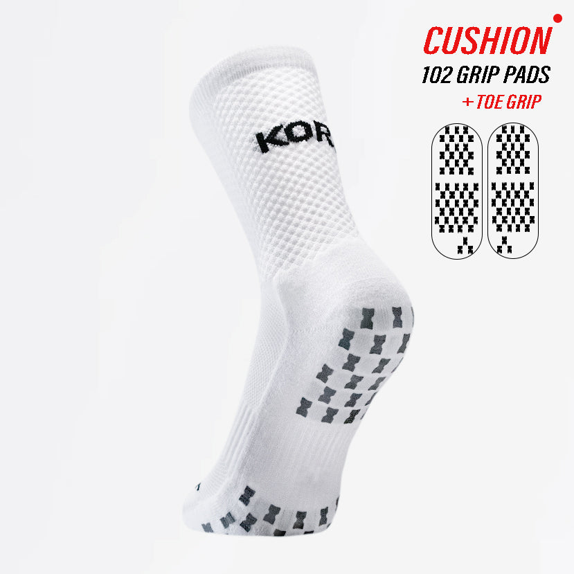 WEFOOT® IN&OUT Dual-Grip PLUS Crew Socks (KOREA)